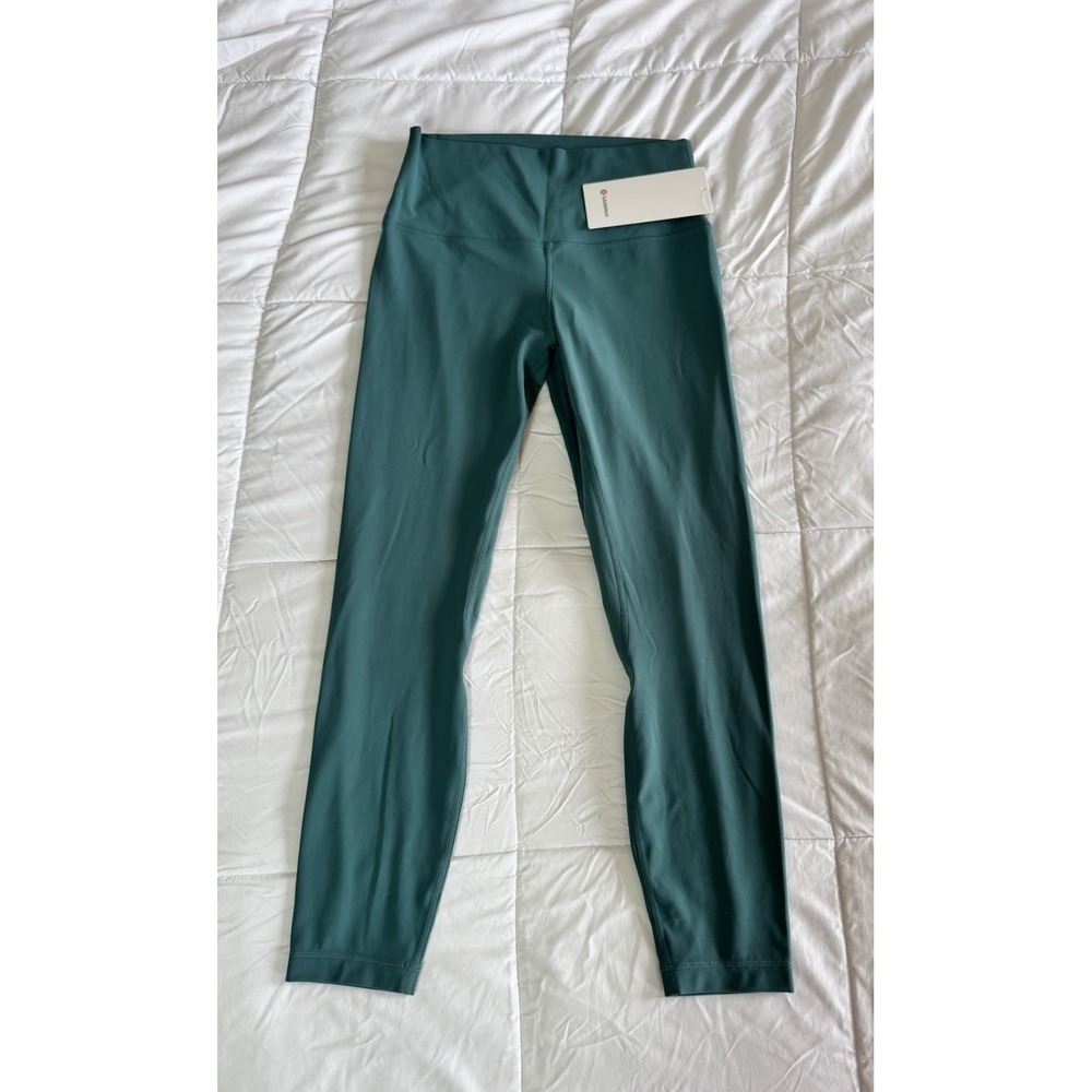 New Lululemon Align High Rise HR Pant 25" Size 8 Legging Deep Marina DMAR